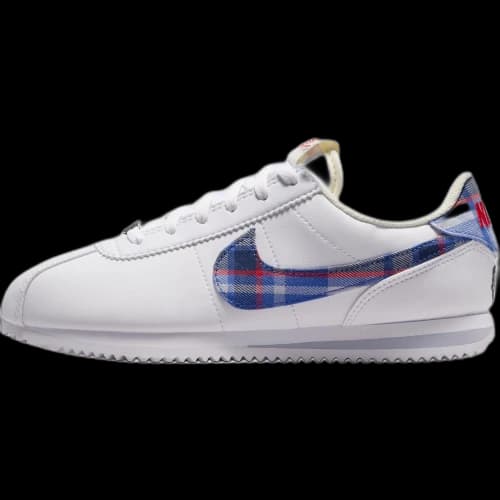(GS) Nike Cortez 'White Multi-Color Comet Blue'