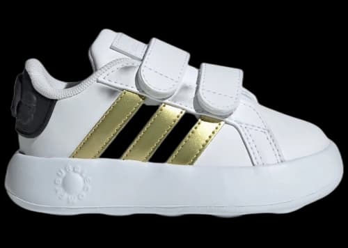adidas Grand Court CF Star Wars Cloud White Gold Metallic Core Black (TD)