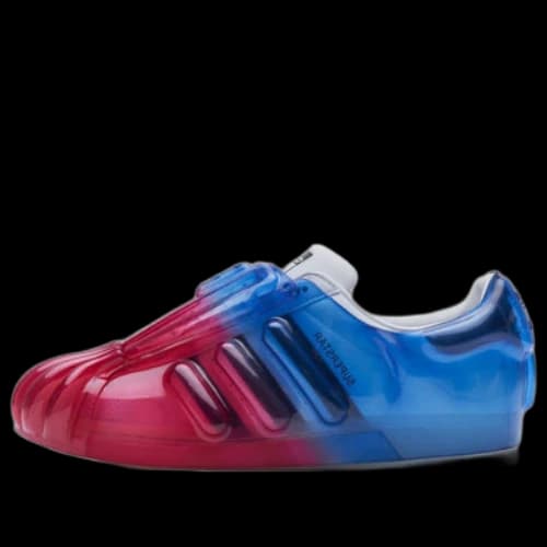 adidas originals Superstar Bubble 'Red Blue'