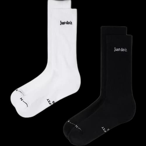 Nike Everyday Elevated Crew Socks Men's 2 Pack