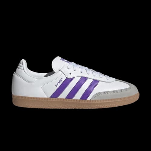 adidas Samba OG White Purple Rush (Women's)