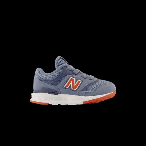New Balance 997H Bungee Lace Toddler 'Grey Poppy'