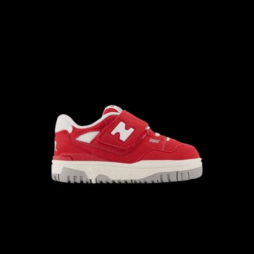New Balance 550 Bungee Lace Strap Suede Pack Team Red TD