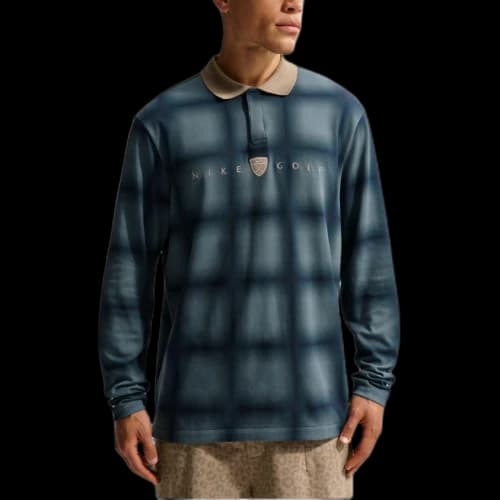 Nike Fairway Fresh Men's Dri-FIT Loose Long-Sleeve Golf Polo