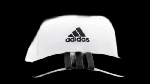 adidas Basketball 3 Stripes Cotton Twill Cap White