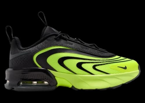 Nike Air Max Fire Volt Black Dark Smoke Grey (PS)