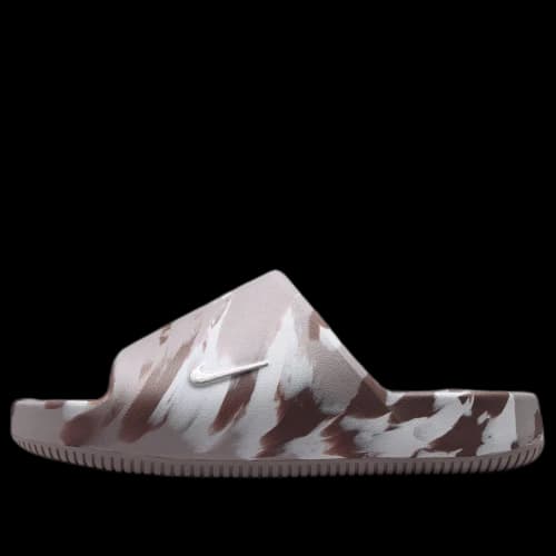 Nike Calm 2.0 Marbled Slides 'Sail Mink Brown' (Women's)