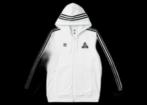 Palace adidas Hooded Firebird Track Top (SS23) White