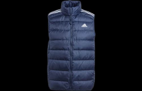 Adidas Free Shipping With AdiClub Essentials 3 Stripes Light Down Vest