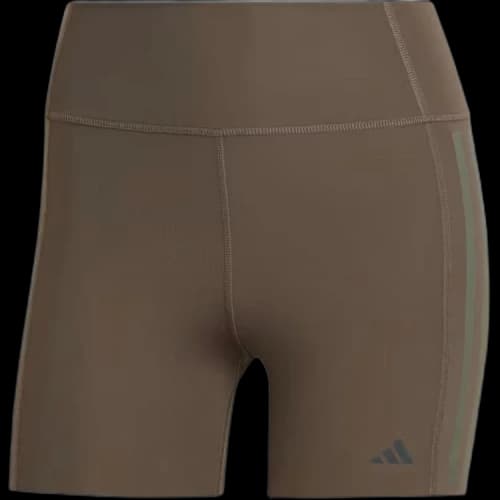 adidas Optime 4-Inch Raw-Cut-Hem Leggings Asia Sizing 'Shadow Olive' (Women's)