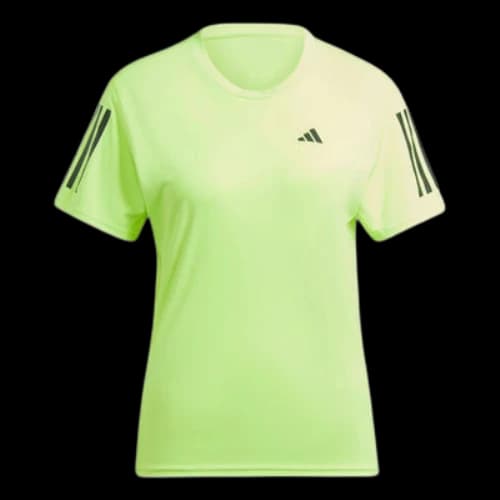 adidas Own the Run Tee 'Lucid Lemon' (Women's)