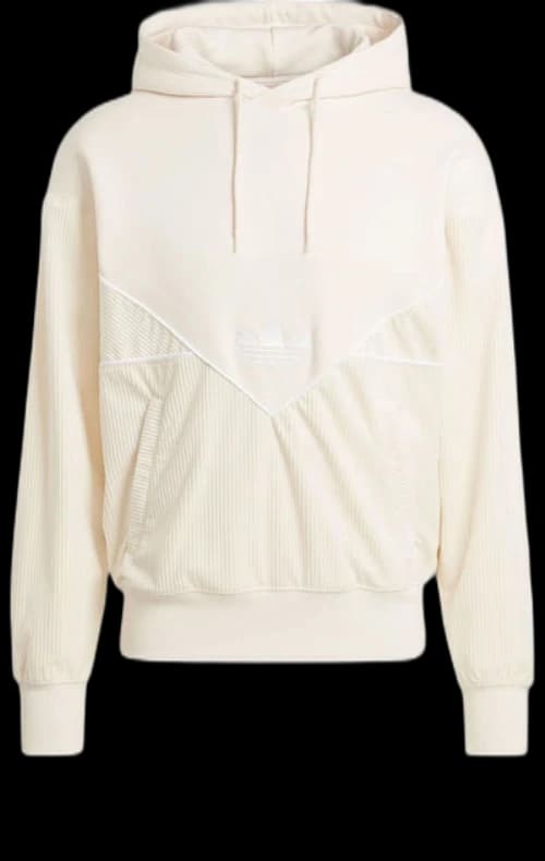 adidas Originals Adicolor Seasonal Corduroy Hoodie 'Cream White'