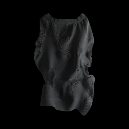 Issey Miyake Kone Kone Skirt 'Black'