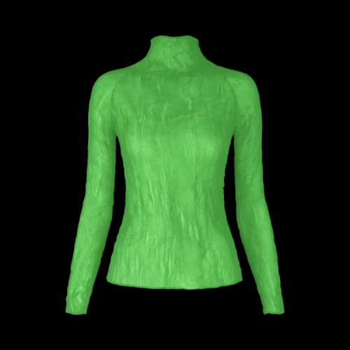 Issey Miyake Chiffon Twist 1 Shirt 'Green'