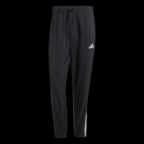 adidas Essentials 3-Stripe Sweat Pants 'Black White'