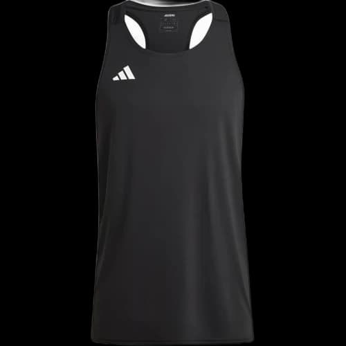 adidas Adizero Essentials Running Singlet Asia Sizing 'Black'