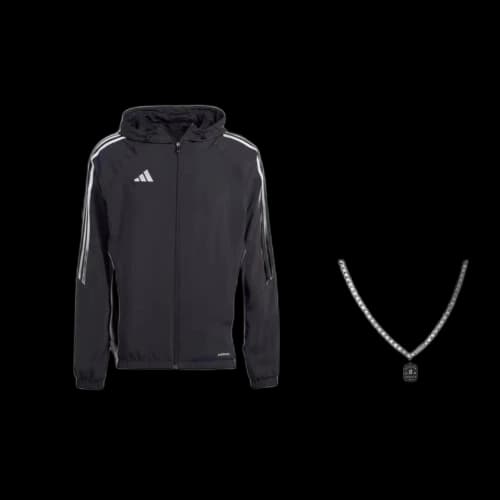 adidas Tiro 24 Windbreaker Jackets Asia Sizing 'Black'