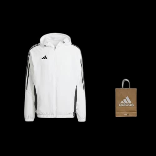 adidas Tiro 24 Windbreaker Asia Sizing 'White Black'