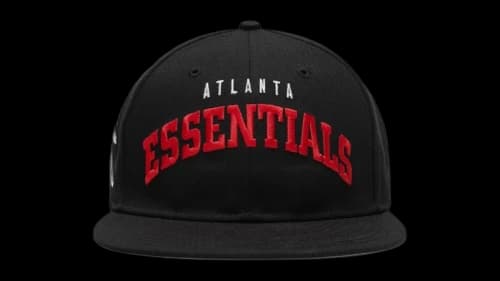 Fear of God Essentials Falcons 9Fifty RC Snapback Black