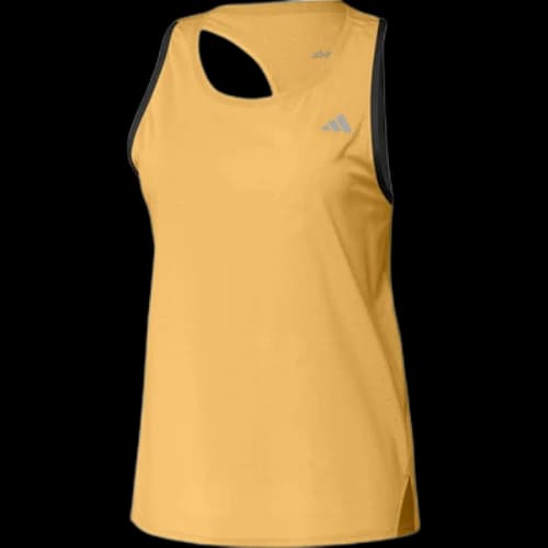 adidas Adizero Running Tank Top 'Yellow' (Women's)