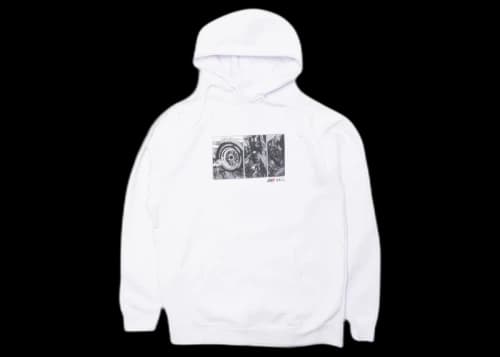 BAIT x Initial D How To Drift Hoodie White