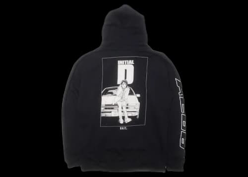BAIT x Initial D AE86 Hoodie Black