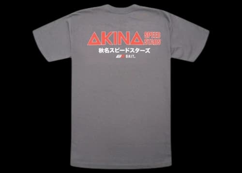 BAIT x Initial D Akina Speed Stars Tee Grey/Charcoal