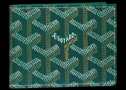 Goyard Victorie Insert Card Holder Green