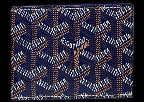 Goyard Victorie Insert Card Holder Navy Blue