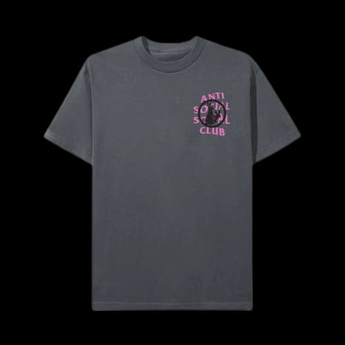 Anti Social Social Club x FR2 Intercontinental Tee 'Grey'