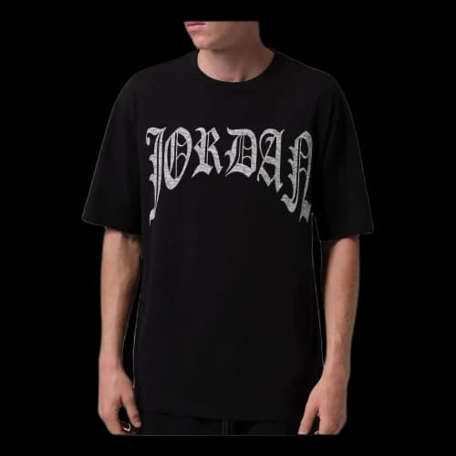 Jordan Brooklyn T-Shirt 'Black White'