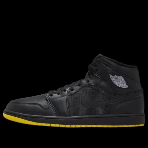 Air Jordan 1 Mid SE 'Black Opti Yellow'