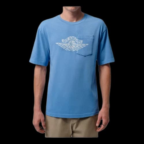Jordan Flight Essentials Pocket T-Shirt 'Blue Beyond Sail'