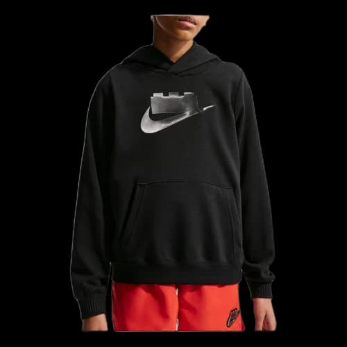 (GS) Nike x LEGO Collection Hoodie 'Black Smoke Grey'