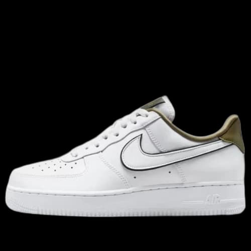 Nike Air Force 1 07 Essential 'White Medium Olive' (Women's)