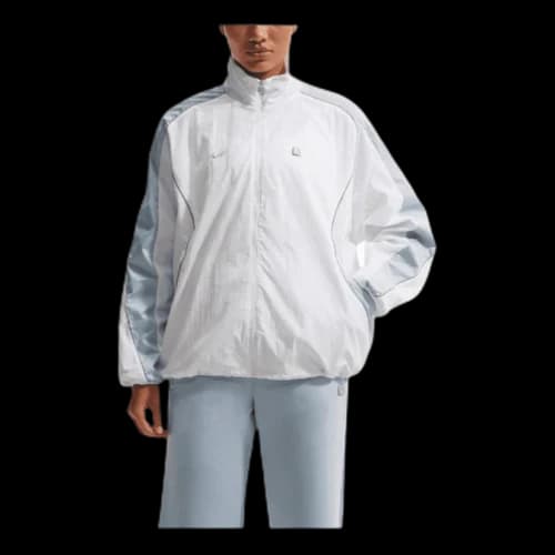 Nike Sportswear Woven Jacket 'White Light Armoury Blue' (Women's)