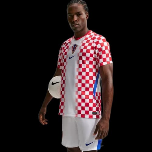 Nike Croatia 2026 Match Home Replica Jersey 'White University Red Hyper Royal'