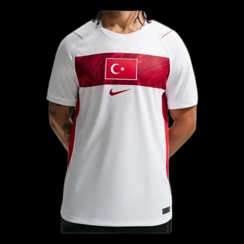 Nike Turkey 2026 Match Away Replica Jersey 'White Sport Red'