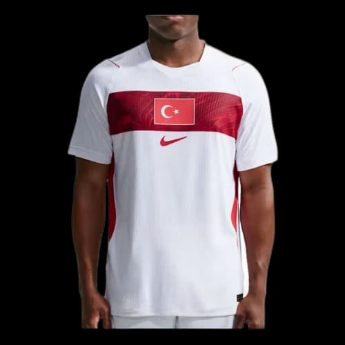 Nike Turkey 2026 Match Away Authentic Jersey 'White Sport Red'