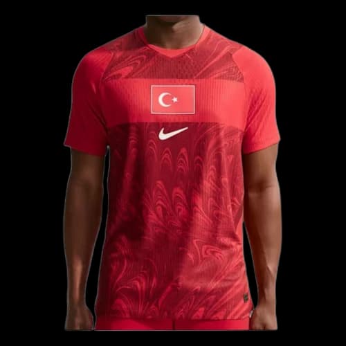 Nike Turkey 2026 Match Home Authentic Jersey 'Sport Red Team Red White'