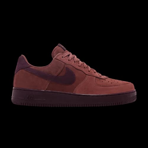 Nike Air Force 1 Low Retro Premium QS Red Sepia Mahogany Badgeless