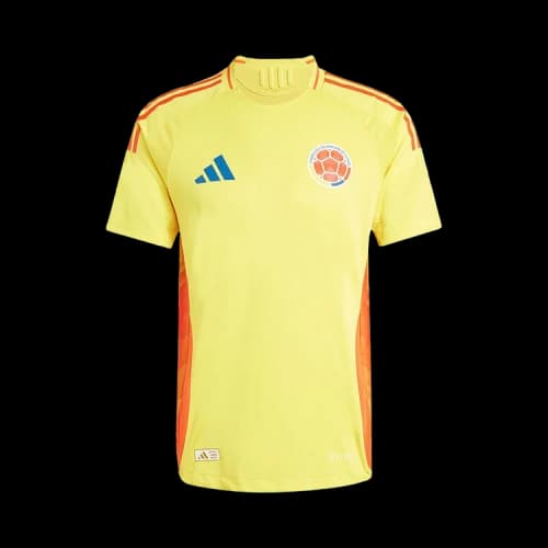 adidas Colombia 2024 Home Authentic Jersey Impact Yellow