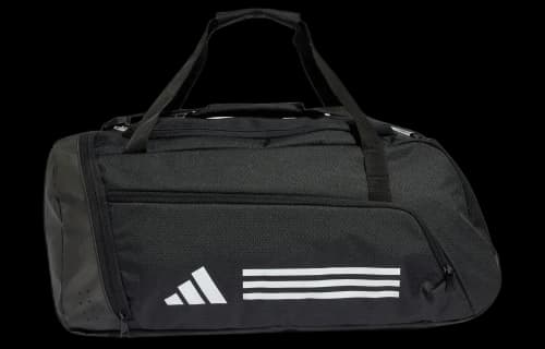 adidas Essentials 3-Stripes Duffel Bag Medium 'Black'