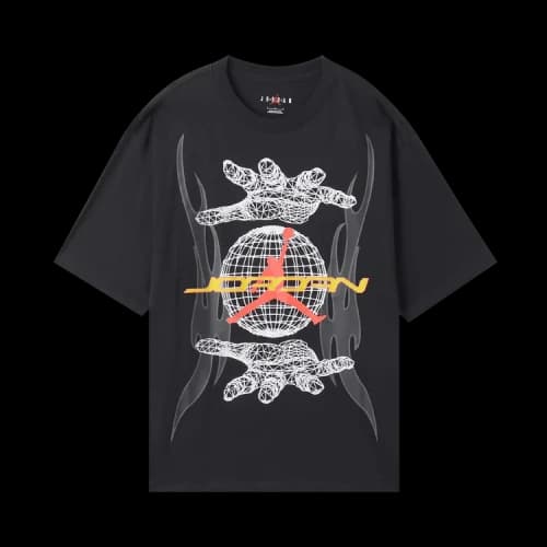 Air Jordan Graphic T-Shirt 'Off Noir/Infrared 23'
