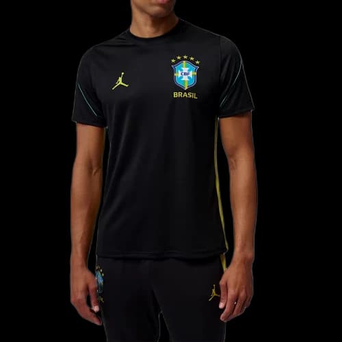 Jordan Brazil Strike Men's Jordan Dri-FIT Soccer Short-Sleeve Knit Top