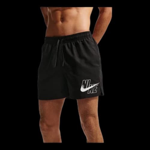 Nike Swim Breaker 12.5cm (approx.) Brief-Lined Volley Shorts 'Black White'