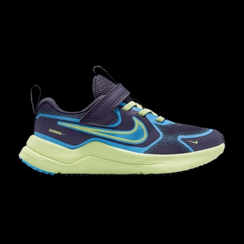Nike Cosmic Runner Dark Raisin University Blue Lime (PS)