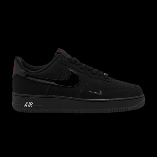 Nike Air Force 1 Low '07 LV8 Black Patent Swoosh