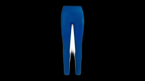 Nike x SKIMS Satin Shine Bonded Waist 26" Legging Cobalt