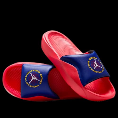 Air Jordan Franchise Slides 'Deep Royal Blue Red'